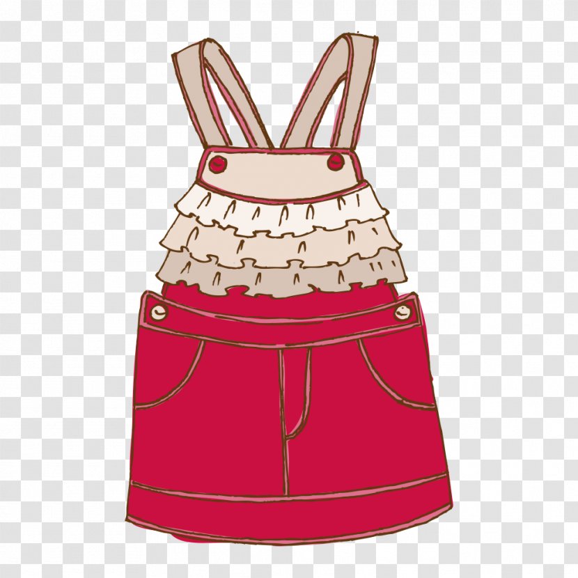 Clothing Dress Skirt Formal Wear Child - Lace - Strap Transparent PNG