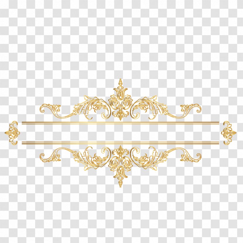 England Download Icon - Golden Classic British Border Transparent PNG