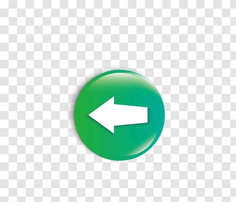 Green Drawing Gradient - Logo - Cartoon,Green Gloss,Return Button Transparent PNG