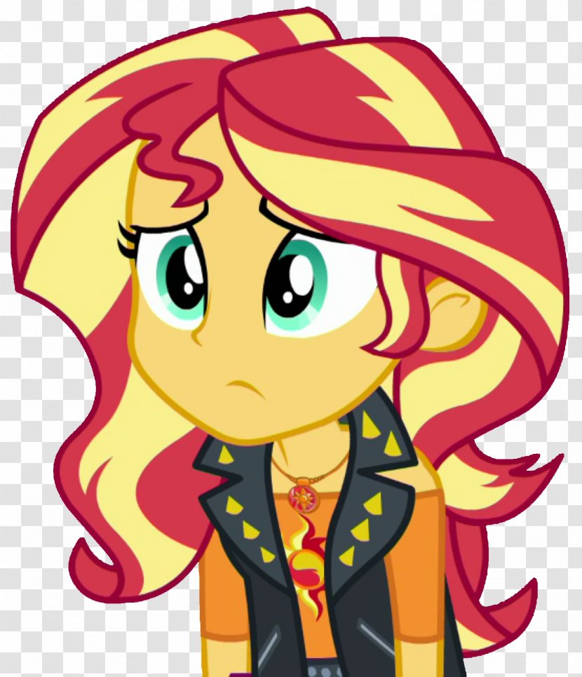 Sunset Shimmer My Little Pony: Equestria Girls Pinkie Pie Rarity - Frame Transparent PNG