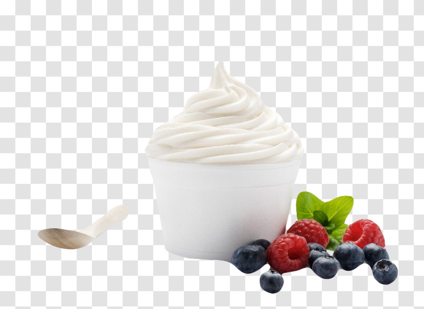 Frozen Yogurt Ice Cream Cones Yoghurt Transparent PNG