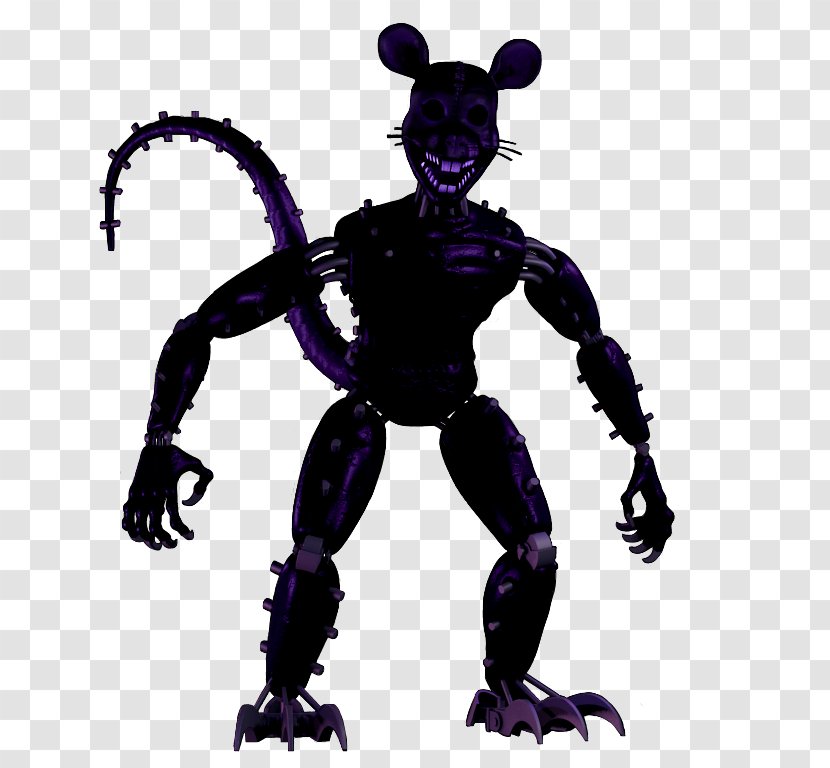 Five Nights At Freddy's 3 4 Black Rat Mouse Laboratory - Scott Cawthon Transparent PNG