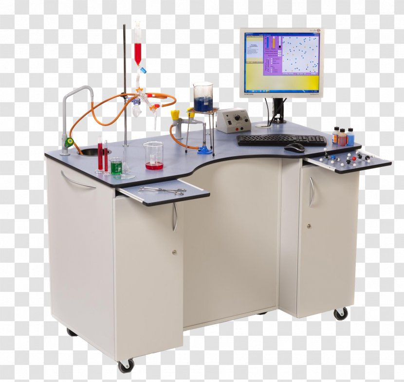 Table Laboratory Science Education Bench Transparent PNG