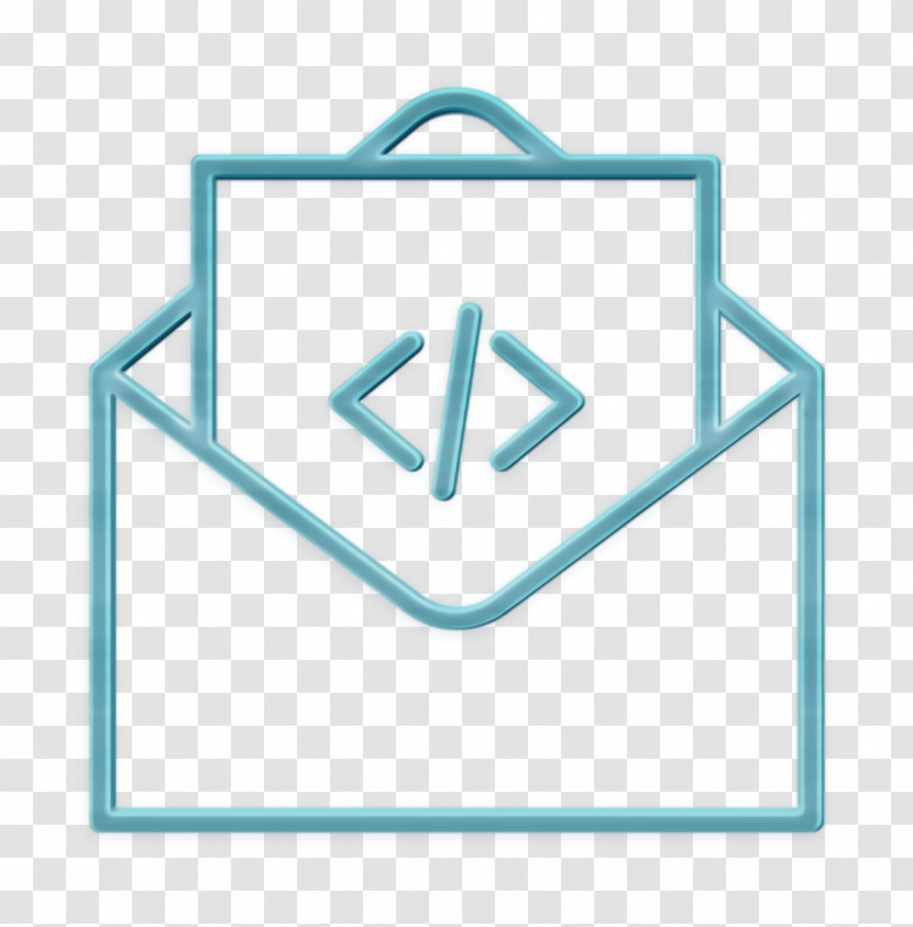 Mail Icon Coding Icon Transparent PNG