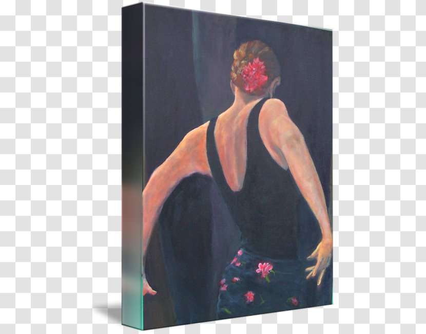 Modern Art Shoulder Painting Material - Flamenco Dancer Transparent PNG
