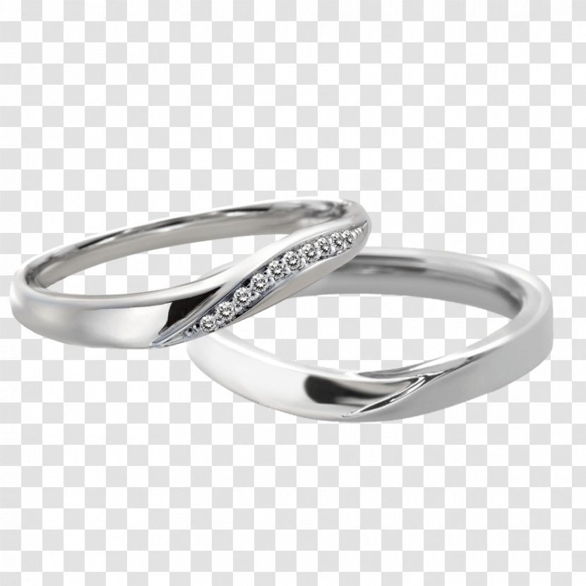Wedding Ring Platinum Engagement Marriage - Body Jewellery Transparent PNG