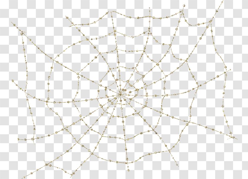 Spider Web Line Point Symmetry Transparent PNG