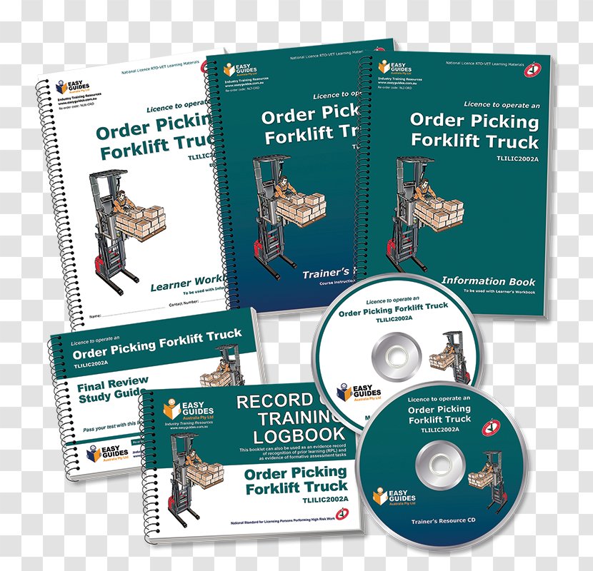 Rigging Book Aerial Work Platform Training Text - Forklift - Order Picking Transparent PNG