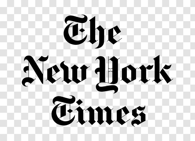 New York City Logo The Times Newspaper Symbol - Text Transparent PNG