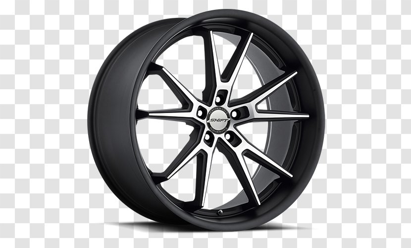 Car Rim Wheel Discount Tire - Black Transparent PNG