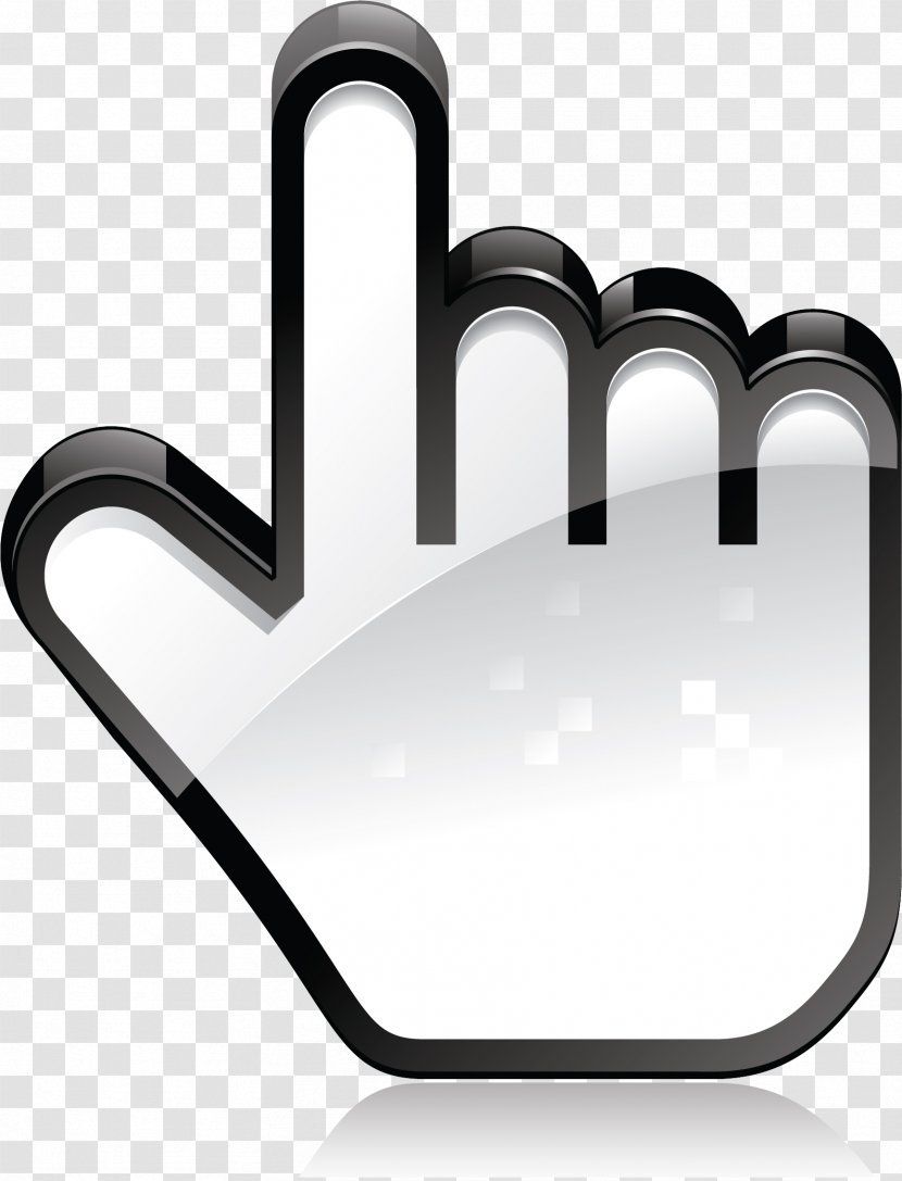 Computer Mouse Pointer Clip Art - Point And Click Transparent PNG