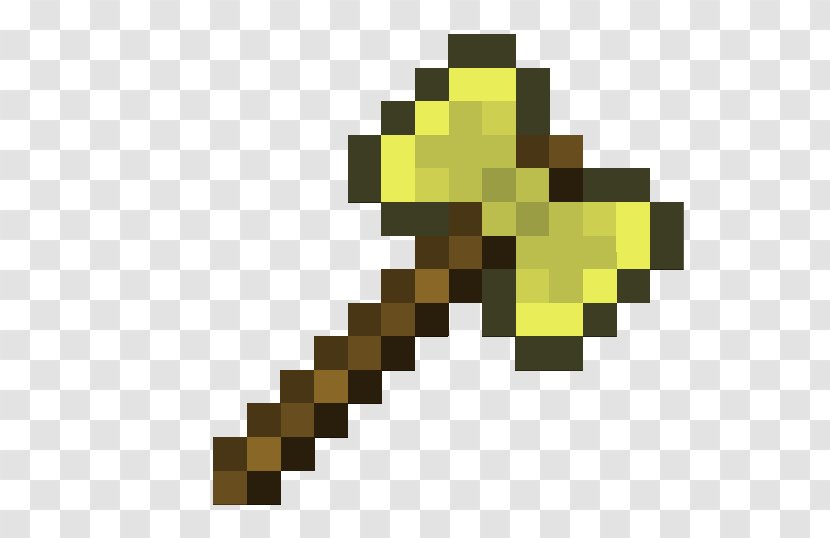 Minecraft: Pocket Edition Terraria Pickaxe Mod - Weapon - Minecraft Diamond Axe Transparent PNG