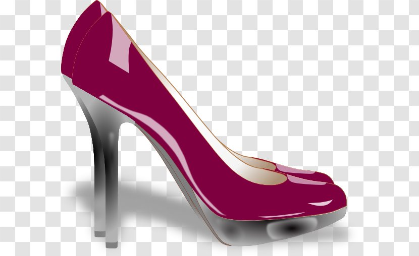 High-heeled Shoe Court - Barefoot - Slipon Transparent PNG