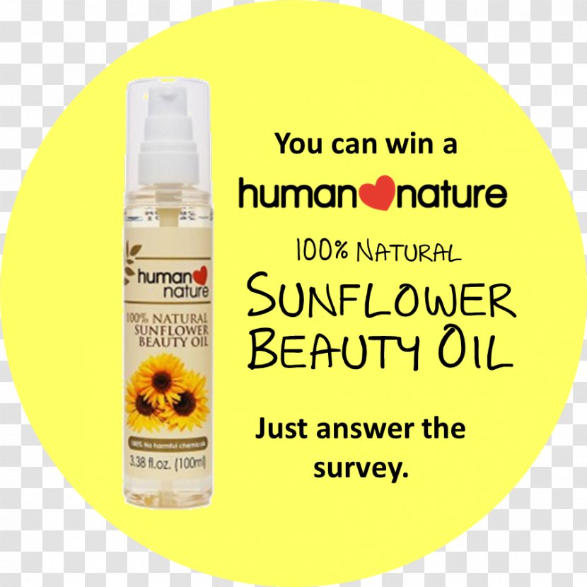 Human Nature Homo Sapiens Common Sunflower Oil - Sunflowers Transparent PNG