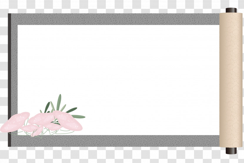 Scroll Frame Art Frame Transparent PNG