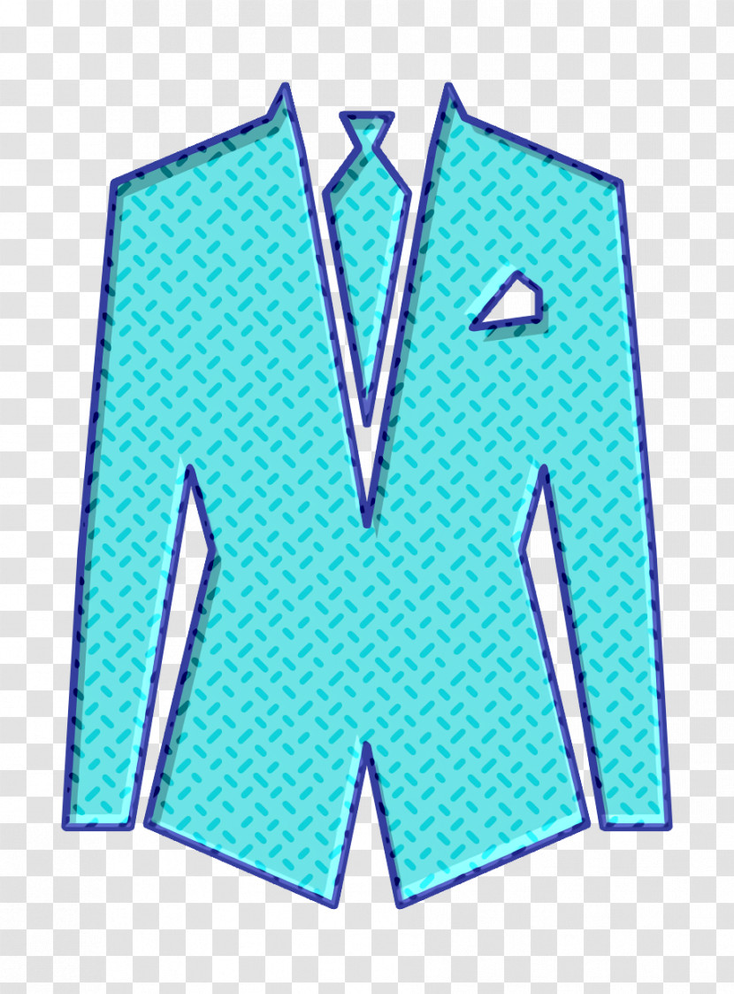 Fashion Icon Suit And Tie Outfit Icon Suit Icon Transparent PNG