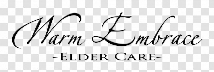 Warm Embrace Elder Care Aged Hospital Nursing Home Caregiver - Old Age - Monochrome Transparent PNG