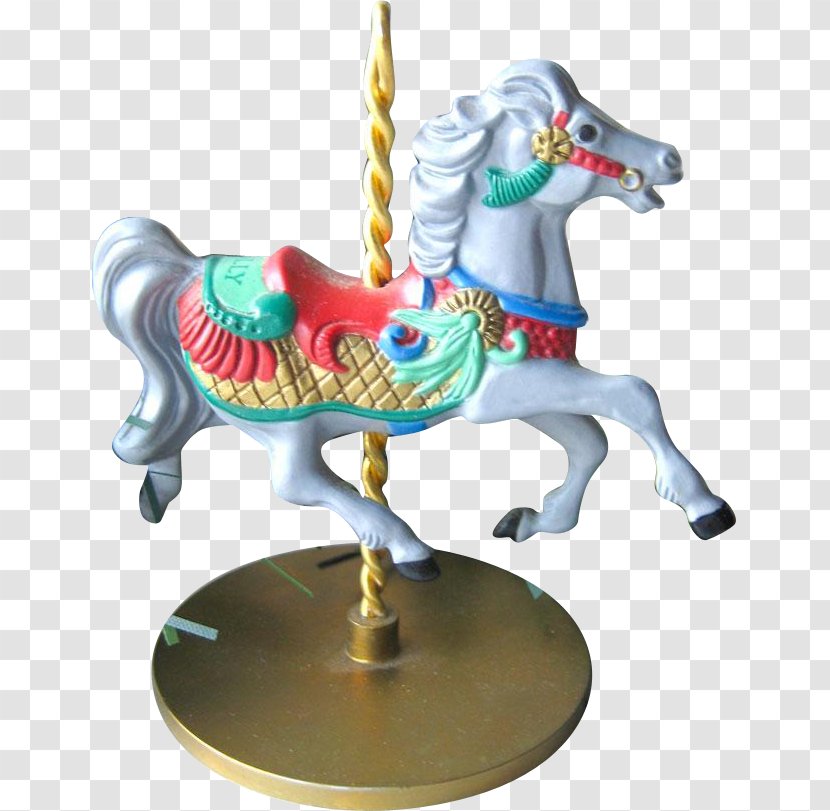Horse Carousel Christmas Ornament Tree - Angel - Hourse Transparent PNG