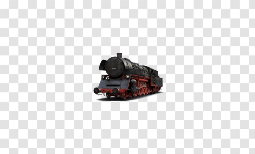 Train Rail Transport Steam Locomotive - Coal - Car Material Transparent PNG