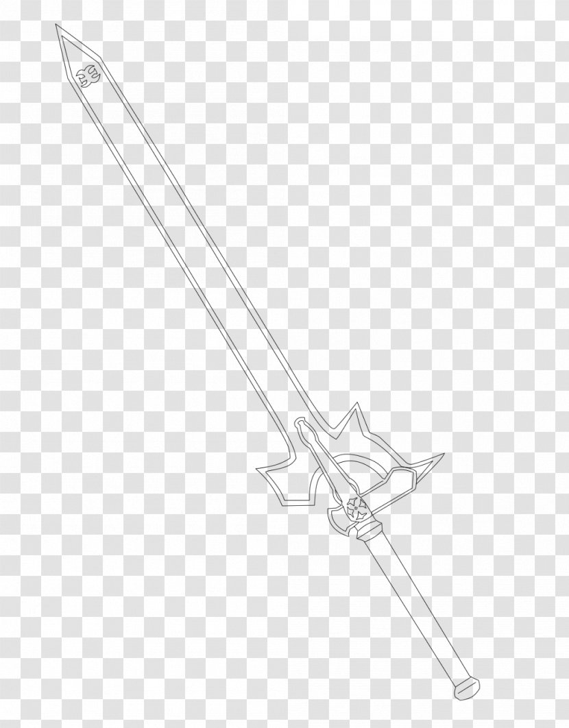 Sword Line Angle Transparent PNG