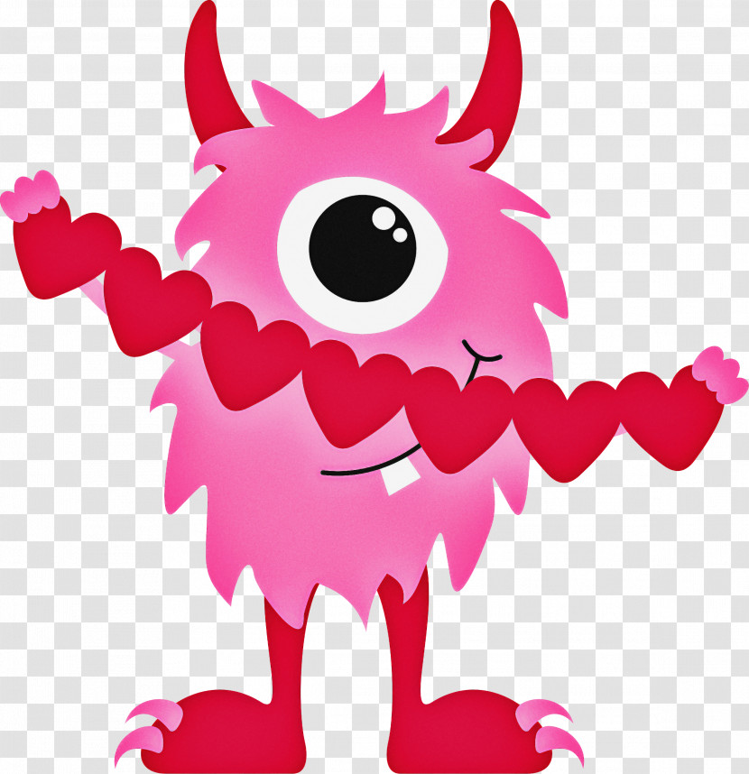 Pink Cartoon Transparent PNG