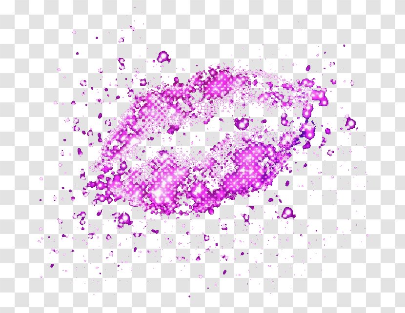 Purple Icon - Lips Transparent PNG
