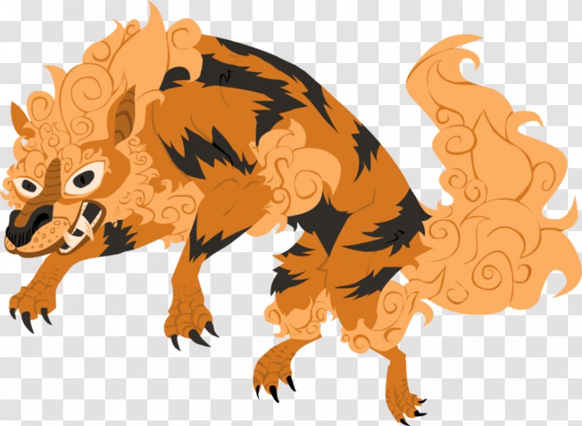 Arcanine Dog Sticker Growlithe Mew - Fictional Character Transparent PNG