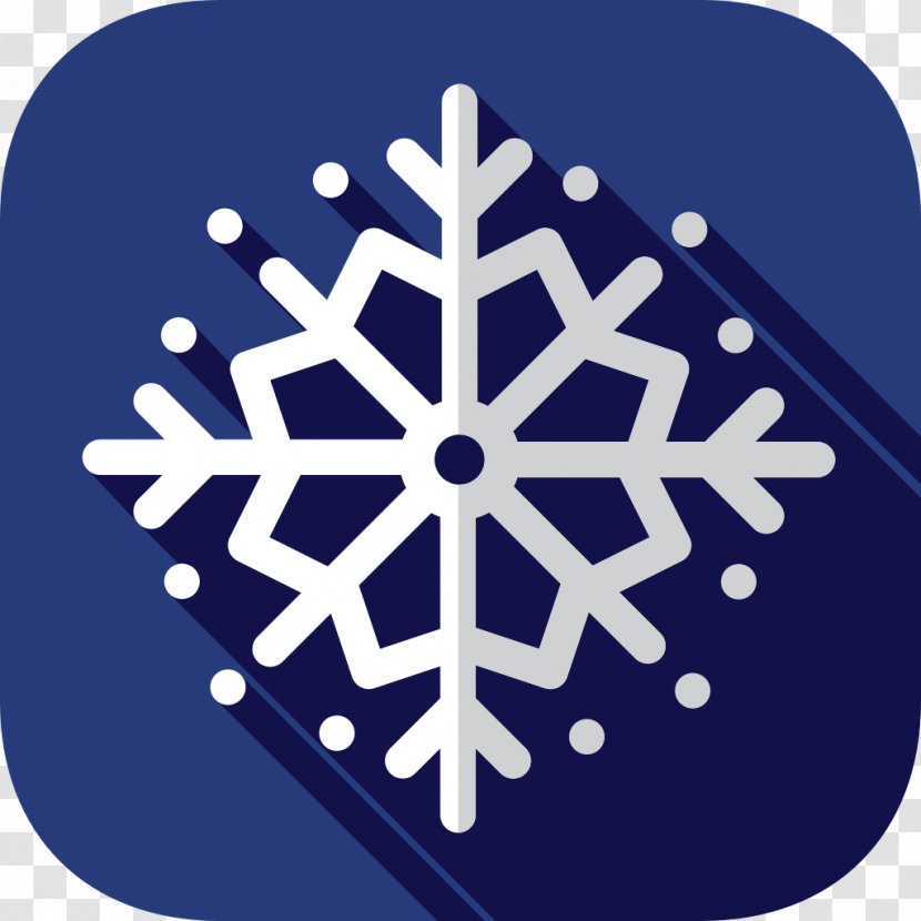 Christmas Ornament Clip Art - Blue - Cartoon Snowflake Transparent PNG