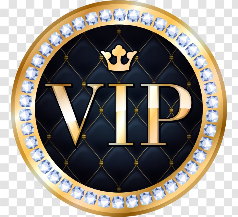 Diamond - Emblem - Vector Flash VIP Transparent PNG