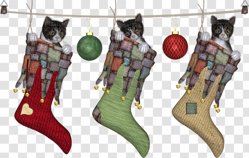 Christmas Day Ornament Tree Stockings - Flashcard - Golden Transparent PNG