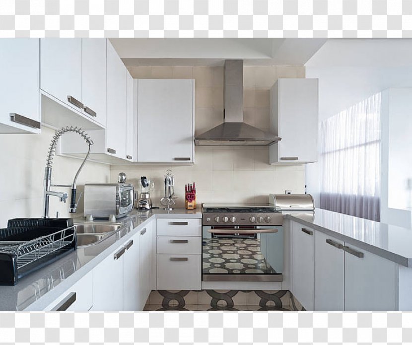 Countertop Kitchen Interior Design Services Furniture House - Home Appliance Transparent PNG