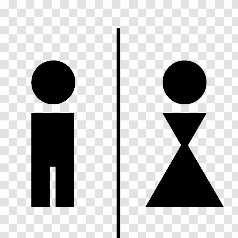 Sticker Woman Toilet Signage Systems - Wc Transparent PNG