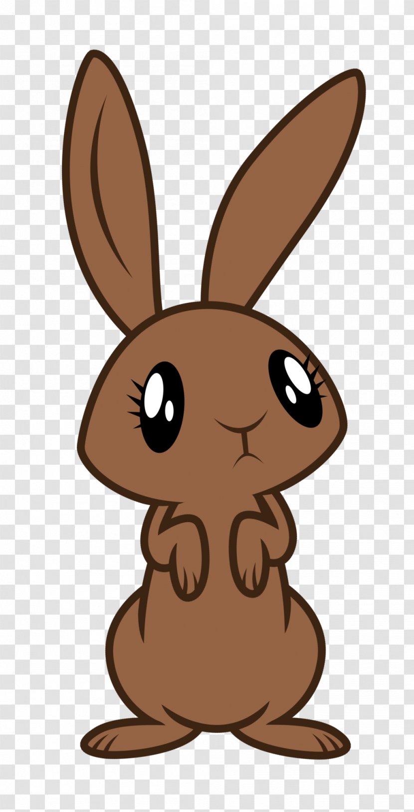 Easter Bunny Angel Rabbit Clip Art - Brown Transparent PNG