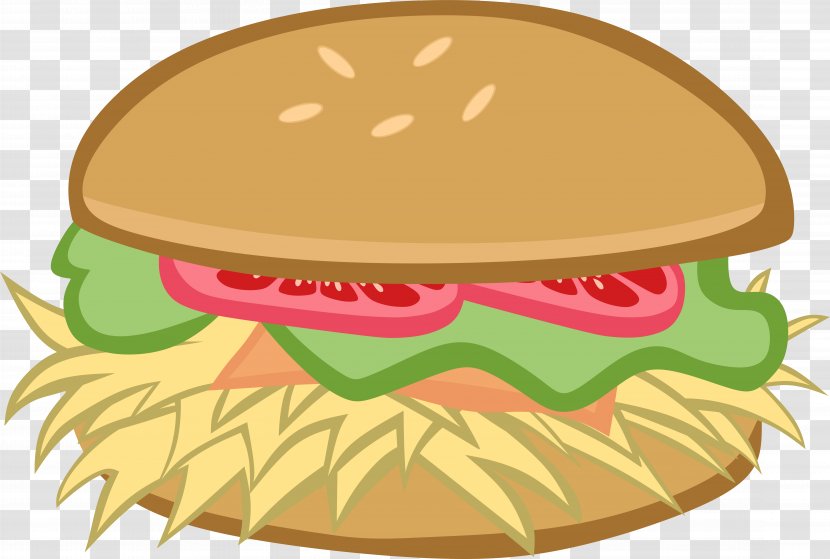 Cheeseburger Hamburger Fast Food Veggie Burger - Whopper - Eating Cartoon Transparent PNG