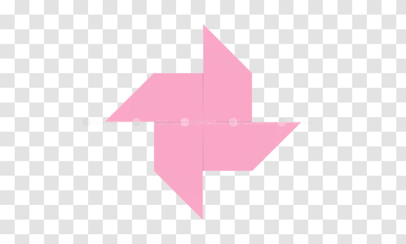 How To Make Origami Black And White Android - Pink - A Straw Shows Which Way The Wind Blows Transparent PNG