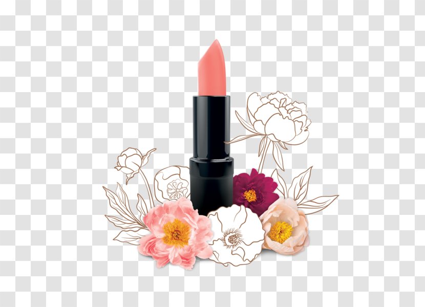 Lip Balm Lipstick Oil Cosmetics - Peach Petals Transparent PNG