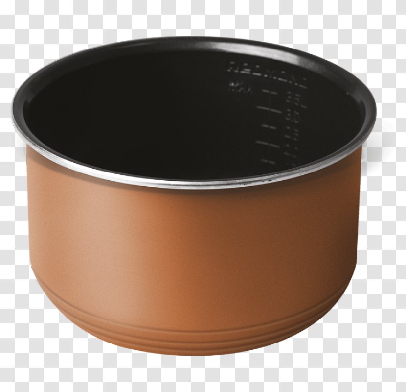 Multicooker Redmond Non-stick Surface Ceramic Bacina - Coating - Bowl Transparent PNG