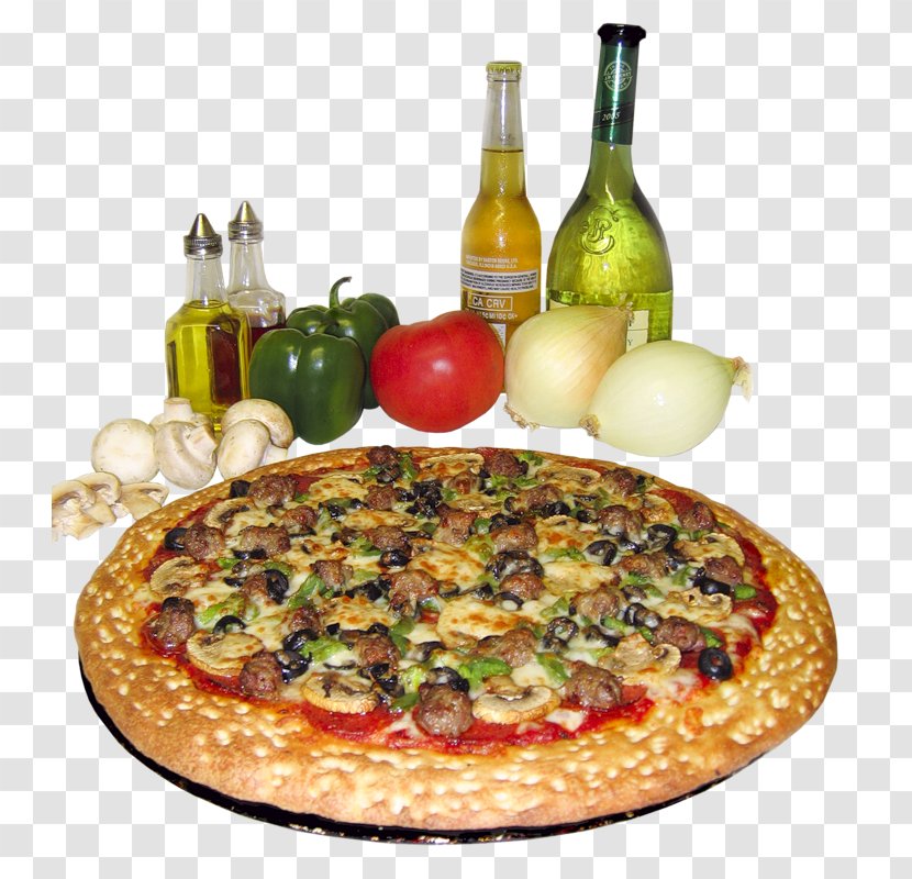 California-style Pizza Sicilian Italian Cuisine Rosa's - Vegetarian Food Transparent PNG