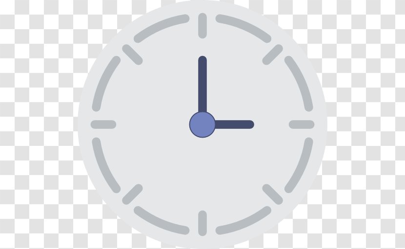 Market Share Icon Illustration - Flat Design - Clock Transparent PNG