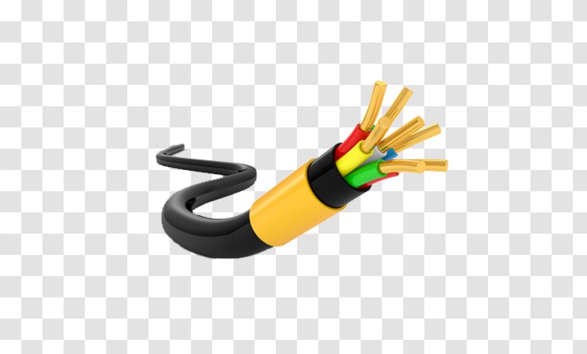 Electrical Cable Wires & Copper Conductor Clip Art - Flexible Transparent PNG