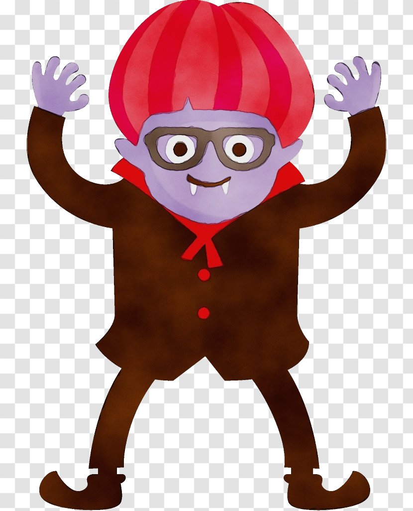 Cartoon Mascot - Wet Ink Transparent PNG