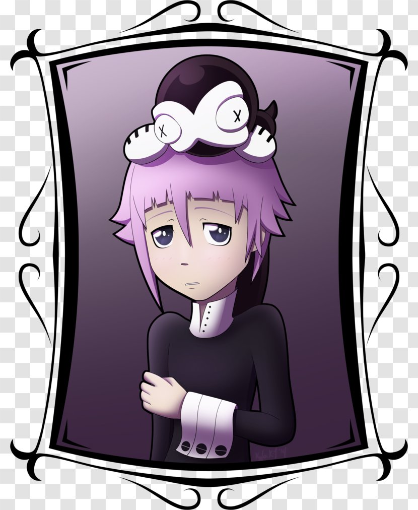 Crona Soul Eater Character Fan Art - Frame Transparent PNG