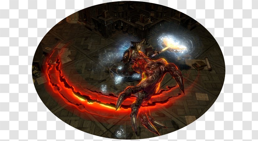Path Of Exile Maxwell's Demon Legendary Creature - Entropy - Hand Transparent PNG