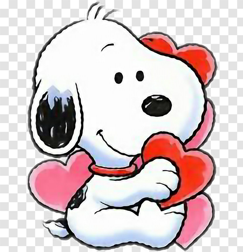 Snoopy Charlie Brown Clip Art Peanuts Cartoon - Heart - Valentines Day Transparent PNG