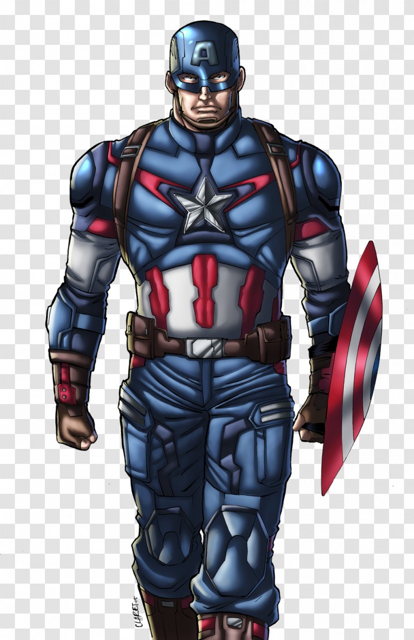 Captain America Falcon Comics Drawing Art - Avengers Infinity War Transparent PNG