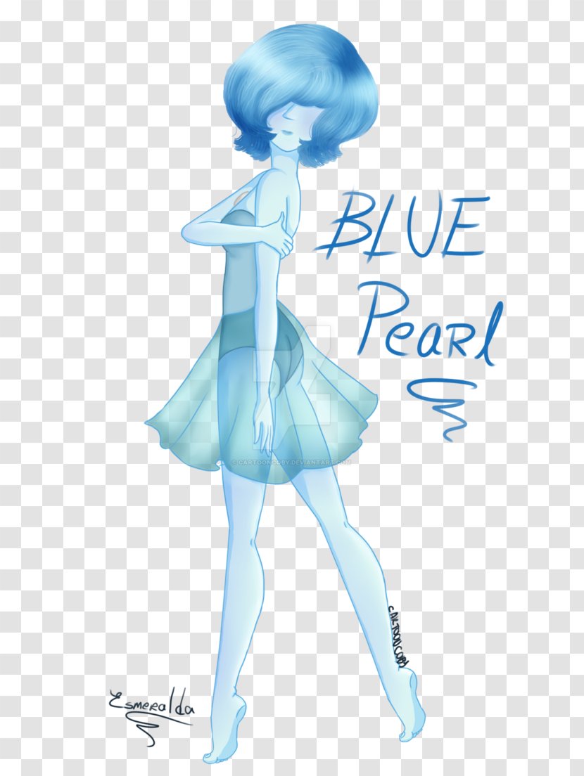 Figurine Character - Joint - Blue Pearl Transparent PNG