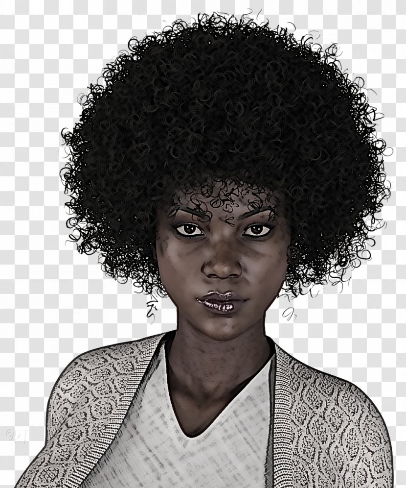 Hair Afro Hairstyle Jheri Curl Human - Scurl - Fashion Accessory Lace Wig Transparent PNG
