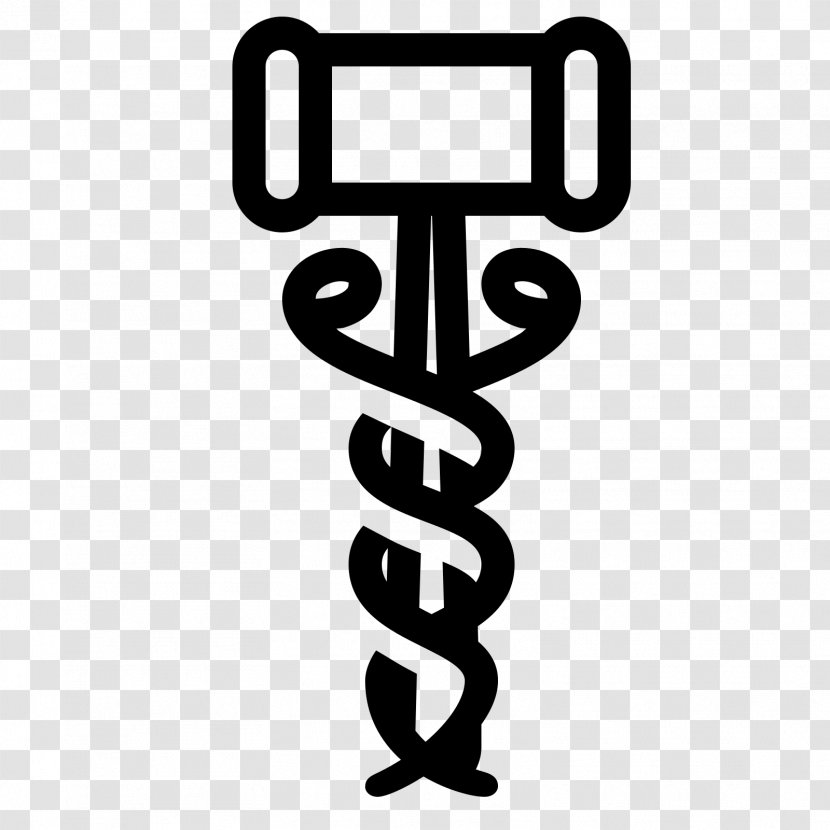 Staff Of Hermes Caduceus As A Symbol Medicine Rod Asclepius - Medical Icon Library Transparent PNG