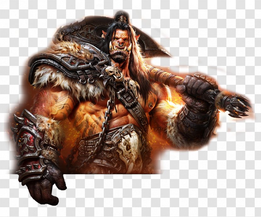 Warlords Of Draenor World Warcraft: Legion Grom Hellscream Warcraft II: Beyond The Dark Portal Desktop Wallpaper - Game - Orc Transparent PNG