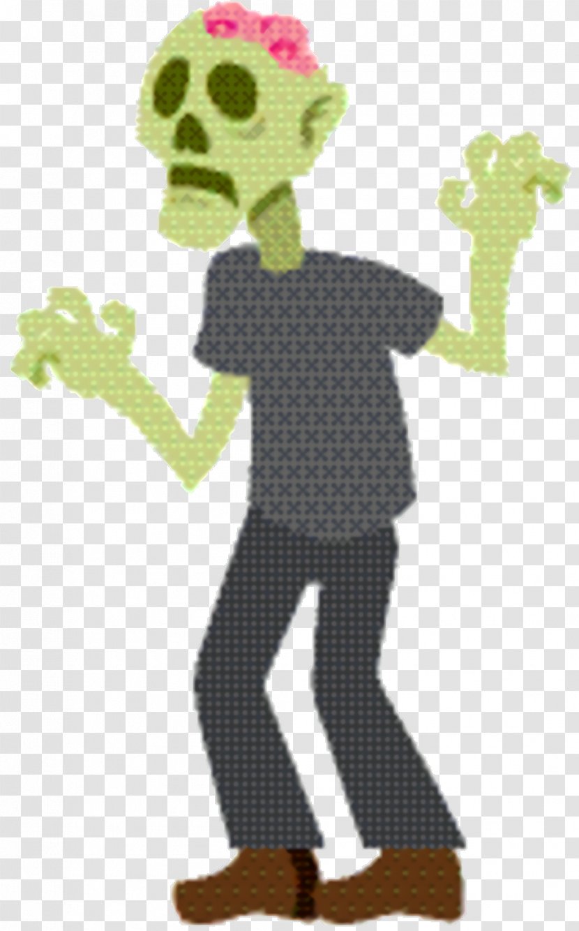 Halloween Cartoon Background - Horror - Gesture Plant Transparent PNG